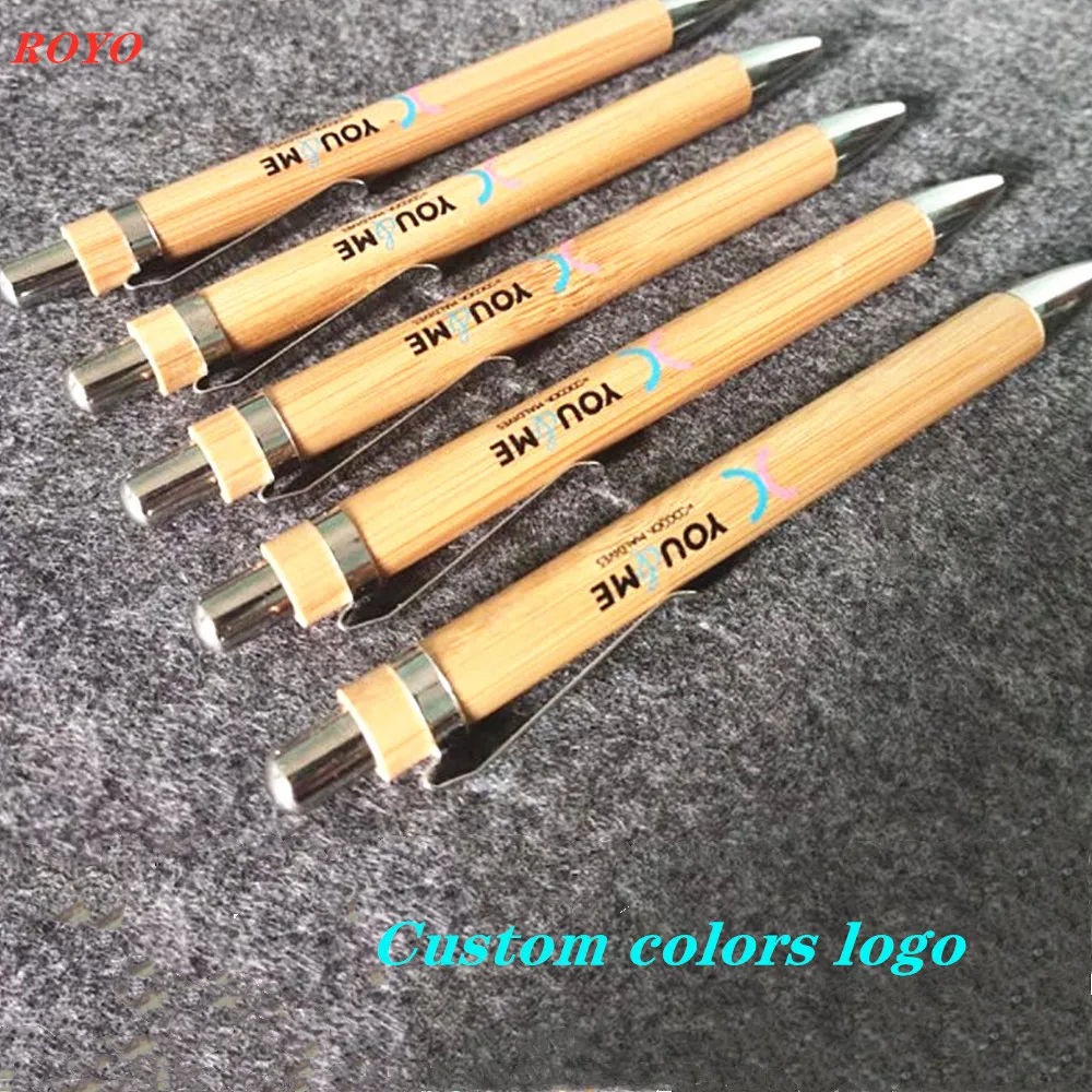 Shop Our Customized Logo Office Wood Stylus Ball Point Pens
