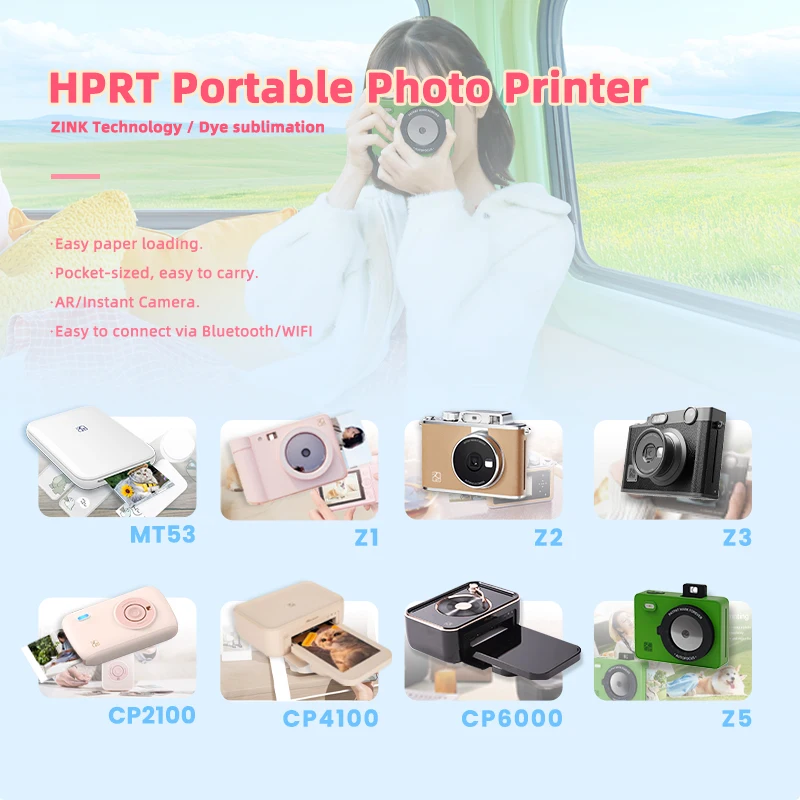 High Quality for HPRT Professional Photo Printer Portable Machine for MT53 in Stock