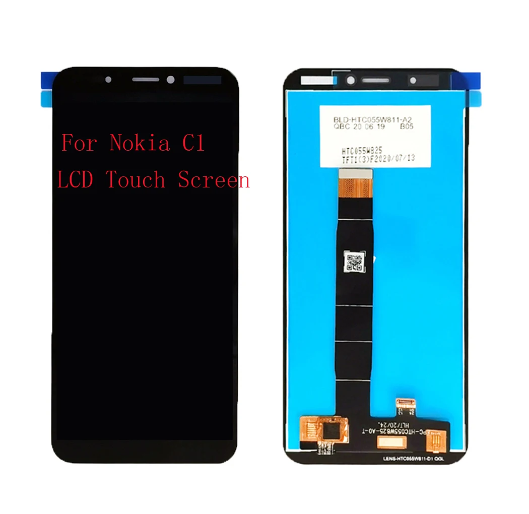 Source Good quality Mobile Phone LCD Screen with Touch Digitizer for Nokia  C1 LCD TA-1165 display on m.alibaba.com