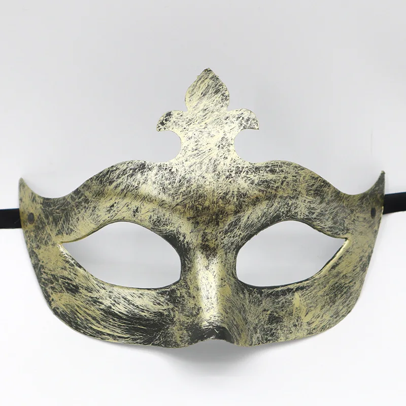Clear Crystal Masquerade Mask With Stick - Elegant Silver Mask – Roses