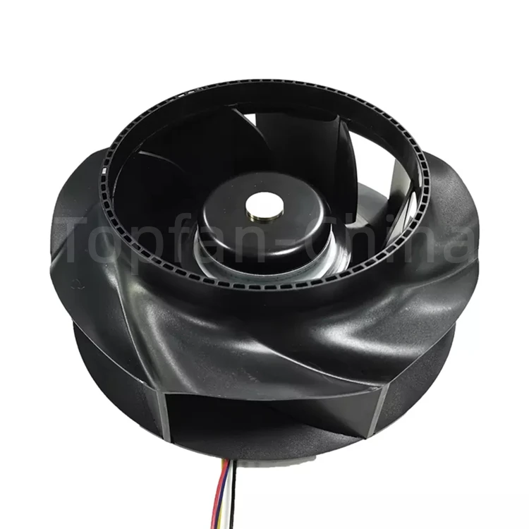 225mm Industrial High Temperature Resistant Impeller External Motor Centrifugal Blower Fan