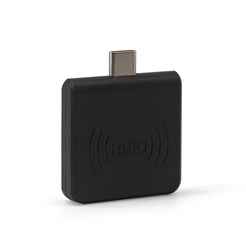 R65D Micro Usb Android Rfid Reader with White and Black 2 Colors for Android Mobile Phone