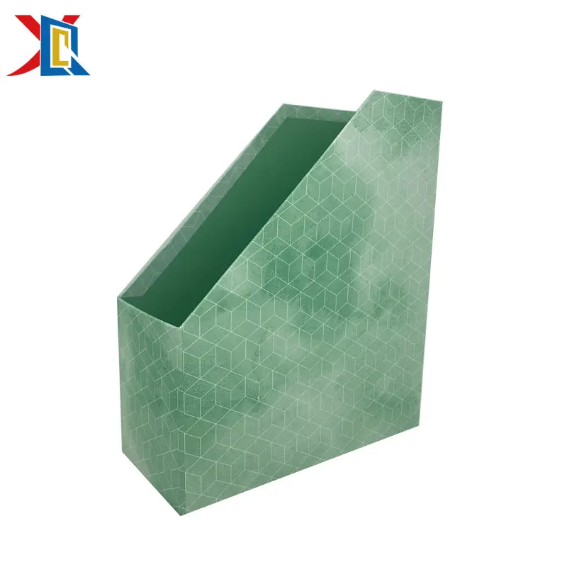 Paper Foldable Magazine Holder Custom Desktop Magazine Organizer Holders