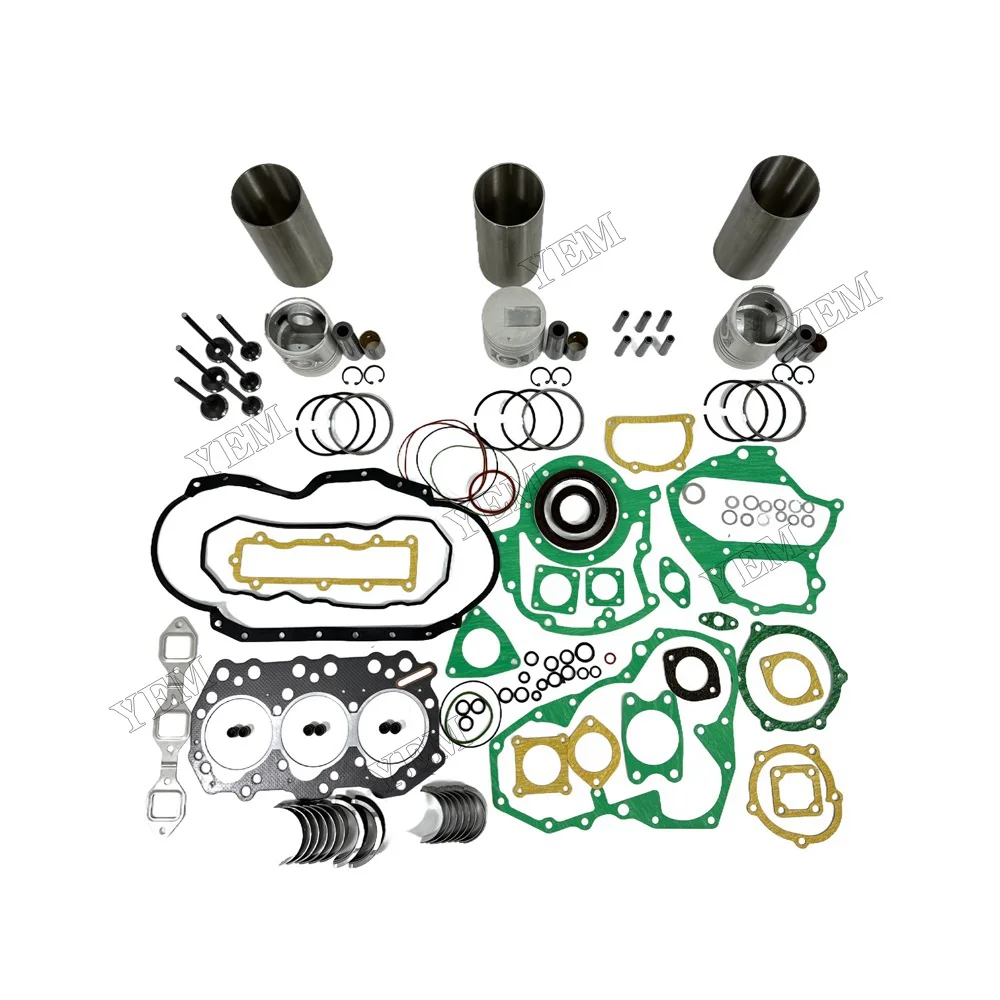 For Mitsubishi MachineryS3Q2 Overhaul Kit With Valves Engine Parts 2
