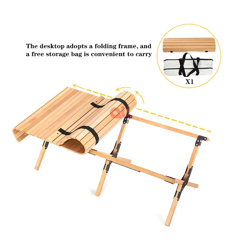 Folding Table Camping Egg Roll Camping Folding Table Small Camping