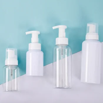 Plastic Bottles Supplier Liquid Foam Soap Dispenser PET PE Foam Spray Pump Bottle