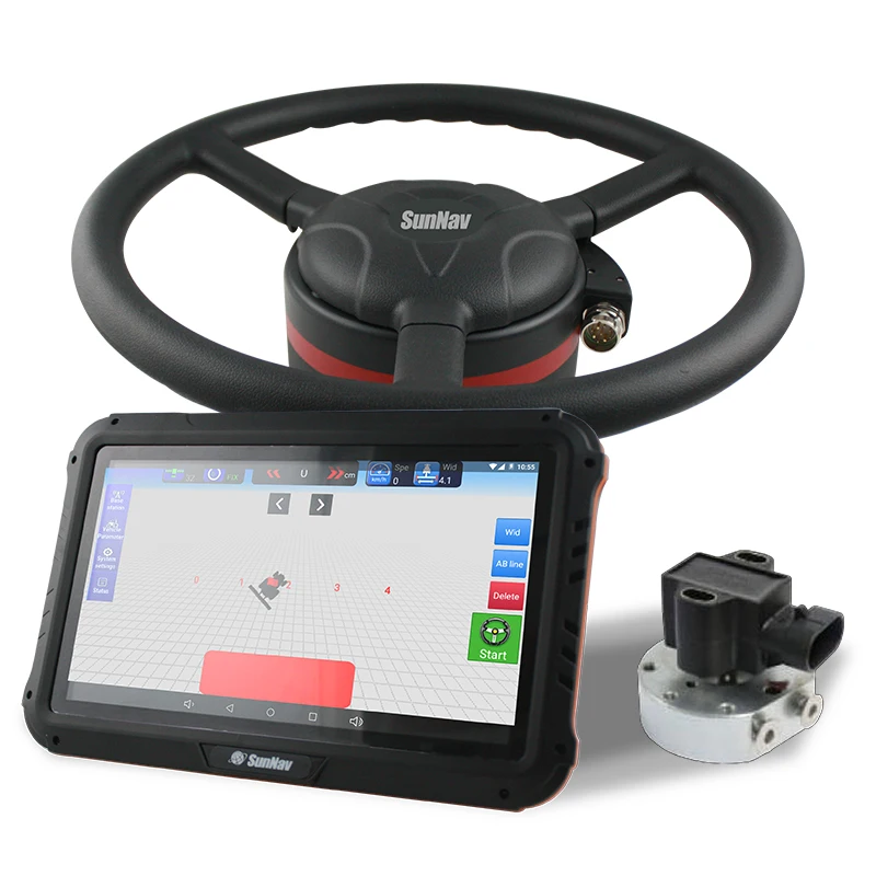 SunNav AG300 Tractor Auto Steering System Used for Precision Agriculture From Factory Tractor GPS