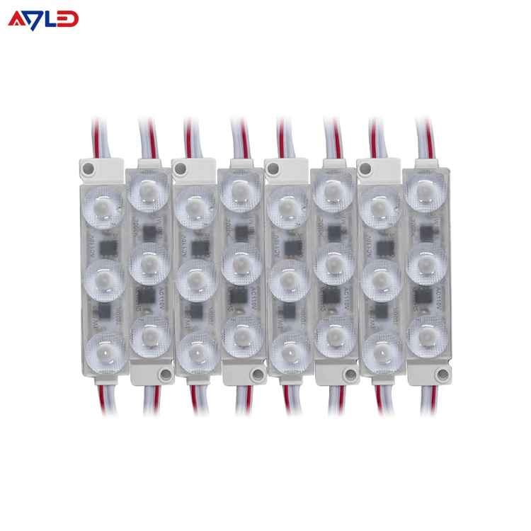 Ul Listed Ac 110V Led Module Injection 2835 3Led Modulo Led 110V 220V for Advertising Light