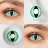 Verde claro con ojo de gato RY371