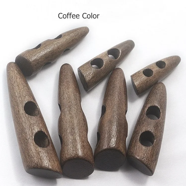 3.5cm (35mm) Wood Toggle Buttons