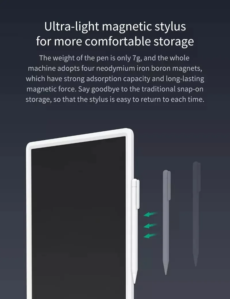 Xiaomi Mijia 10 inch Kids LCD HandWriting Small Blackboard Writing Tablet with Pen Digital Drawing Electronic Imagine Pad
