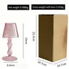 Pink Twisted Table Lamp Candle Holder