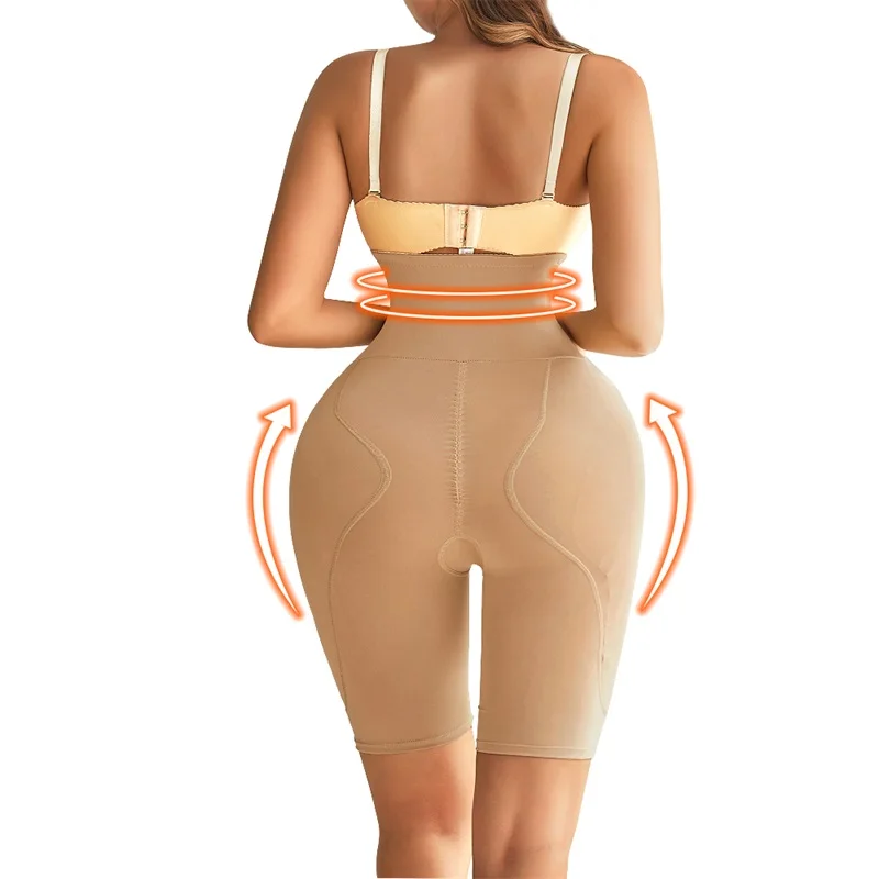 Wholesale Women's Plus Size Padded Buttocks Butt Body Shaper With Hip Pads