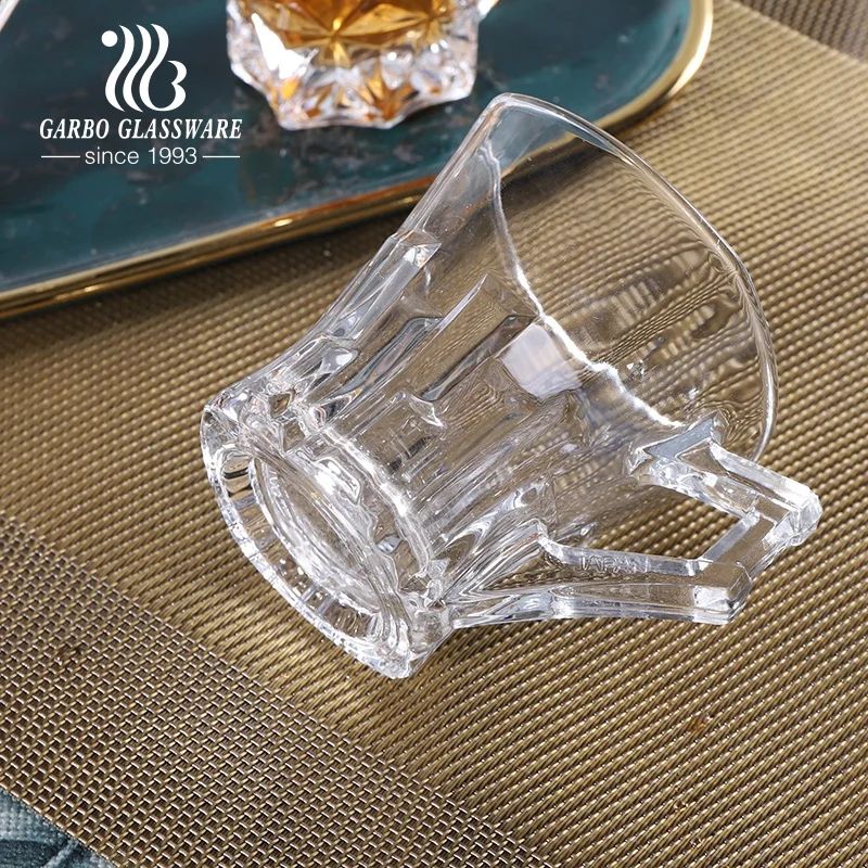 wholesale high-white crystal square glass water