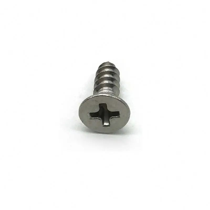 Viti autofilettanti acciaio inossidabile zincato m1.6 m4.2 m2 m3 m5 m6 m8 3mm viti autofilettanti a testa piatta per cartongesso