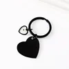 Black oblique peach Heart shape