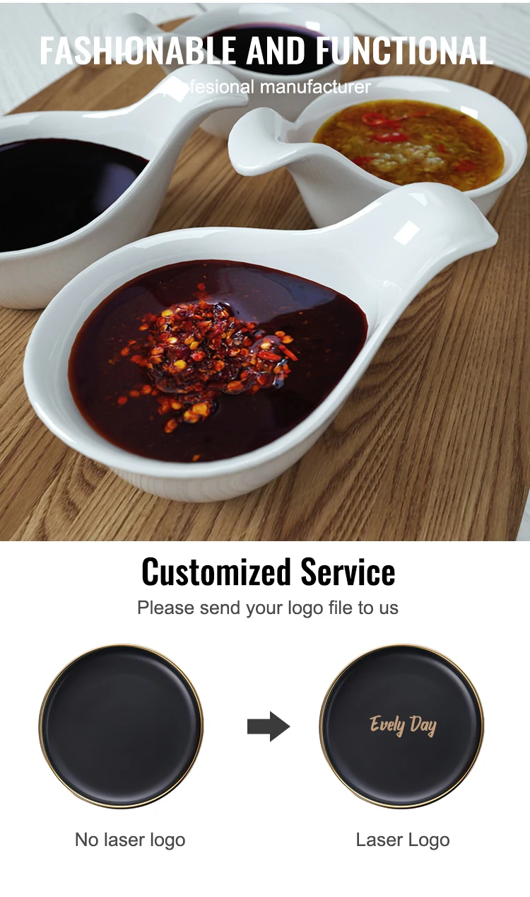 Wholesale Porcelain Dipping Bowls Soy Sauce Serving Dishes Buy Restaurant Serving Dishes