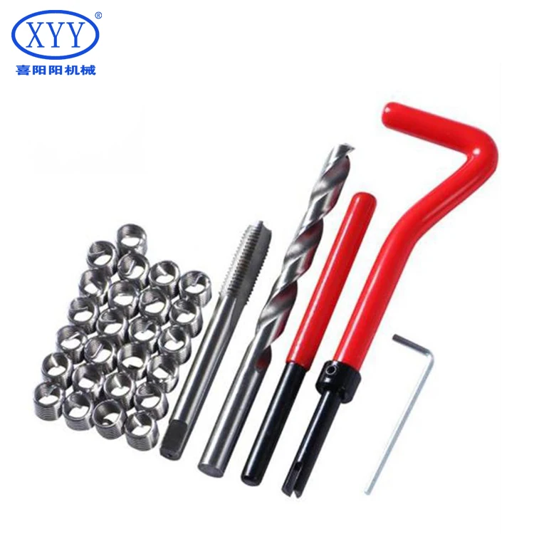 Сертификация ISO M4, 0,7 стальной Резьбовой рукав, набор инструментов для промышленного ремонта автомобиля, винт для удаления зубьев, вставка из цинкового сплава