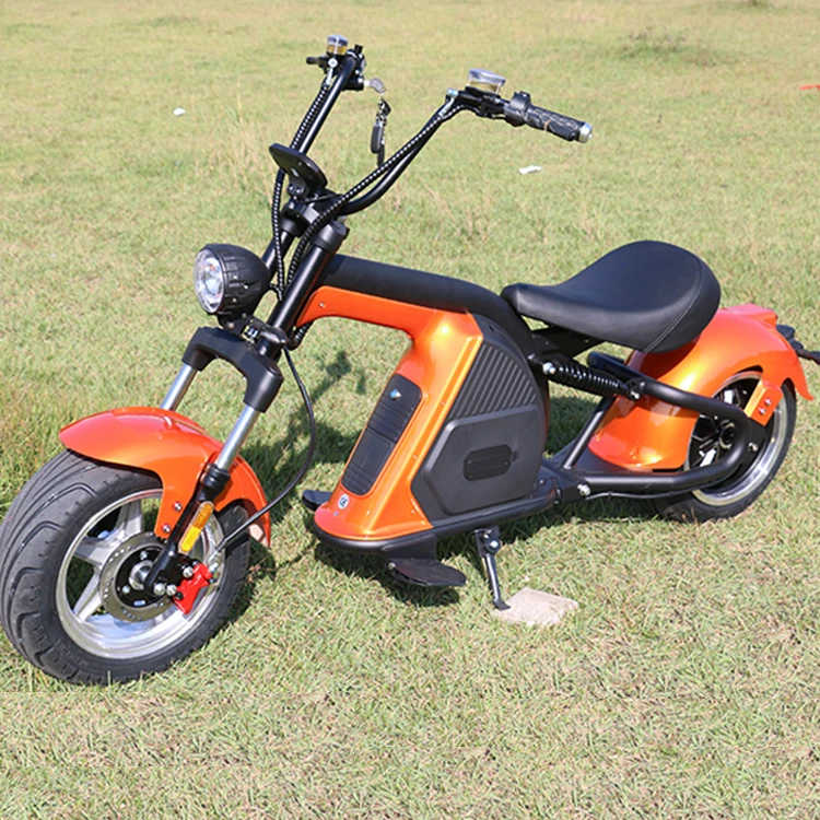 Amoto Coc Eec, склад в Европе, Электрический скутер Citycoco с толстыми шинами 1000 Вт, 1500 Вт