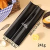 Small 2-slot baguette-black