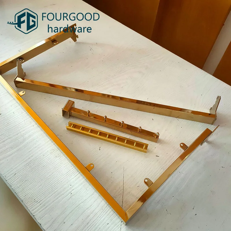 Китайский производитель крючки для каналов магазин дизайна металлический крючок демонстрации одежды