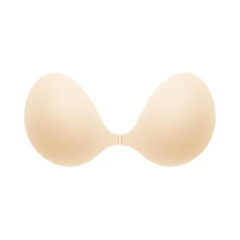 2025 Silicone Cleavage Adhesive Bra Wholesale Supplier Direct OEM ODM Private Label Reusable Strapless Invisible Push up Pads