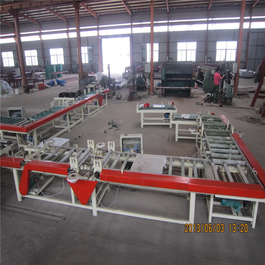 Full Automatic Pvc Lamination Gypsum Ceiling Board Production Line Machine Plant