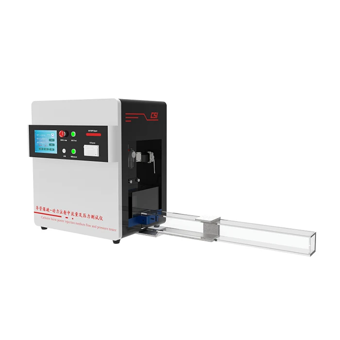 Portable Hydraulic Test Bench Machine Catheter Explosion Power Injection Flow Pressure Tester Oil Air Testing Compression