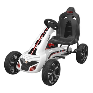 Unisex Pedal Racing Ride-On Car Cheap Plastic Material EN71 Certified for Children 2 to 4 Years Stylish Toy for 5 to 7 Years