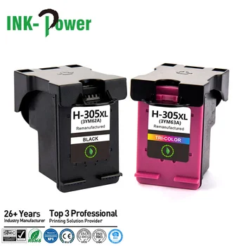 305 Xl 305xl Color Black Remanufactured Ink Cartridge For Hp305 Hp305xl ...
