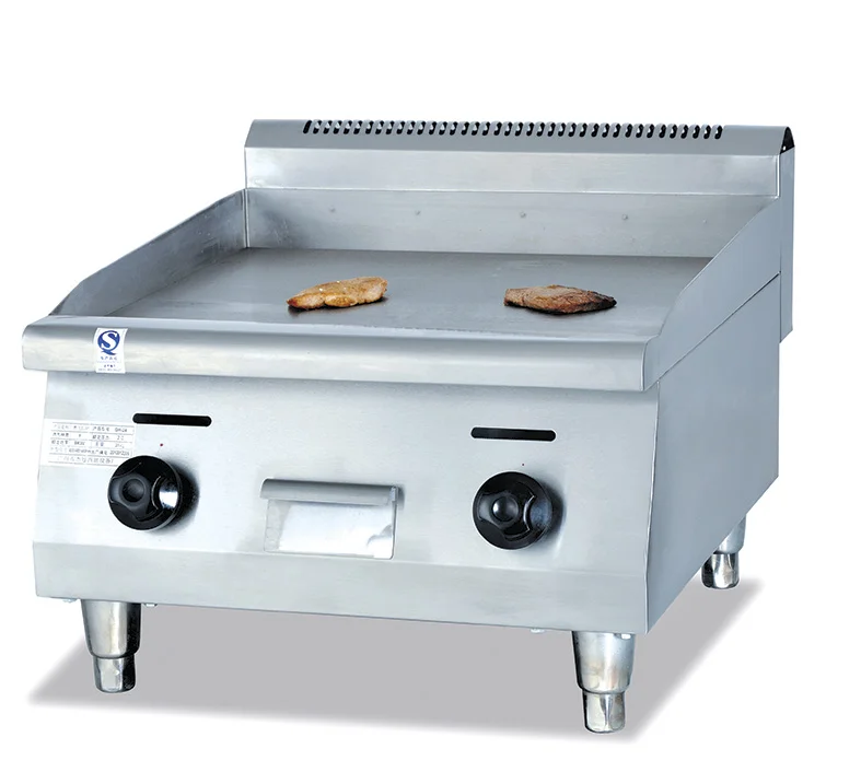 Stainless Steel Grill Griddle Restaurant Kitchen Equipment Machine