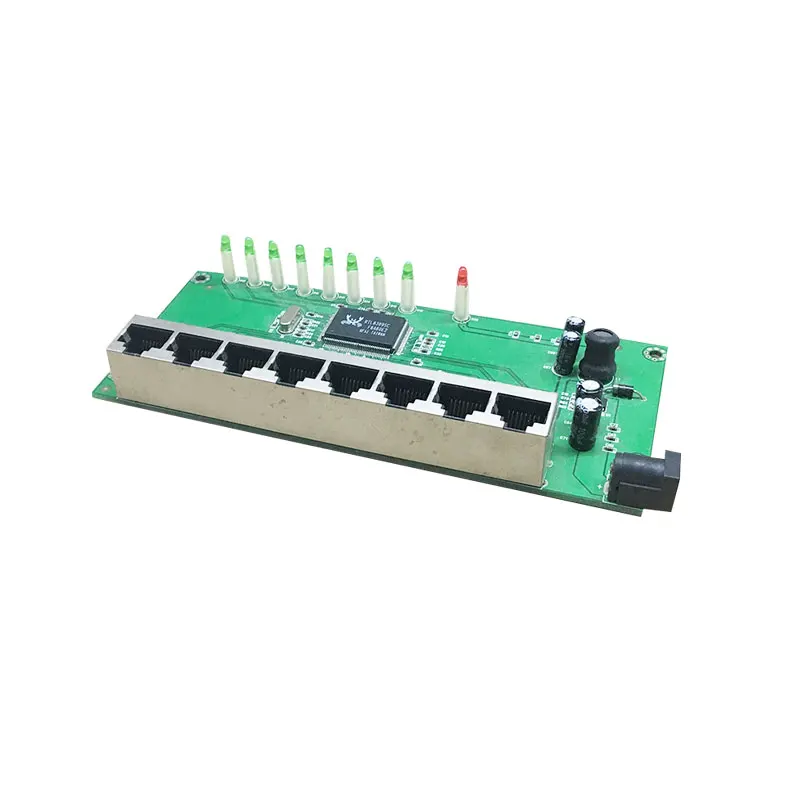 Realtek Chipset 8 Port Ethernet Switch Module with High Performance