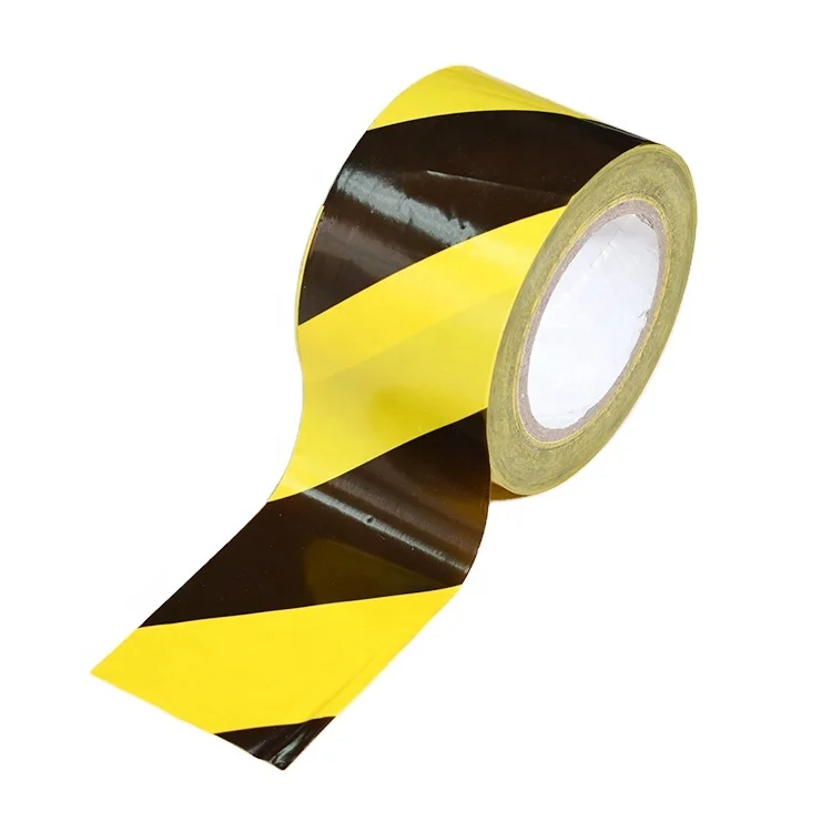 Impa 331199 Barrier Tapes Yellow And Black Striped Noadhesive Warning