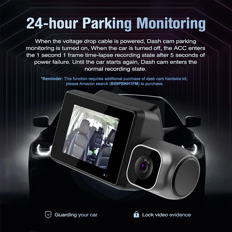 4k And 1080p And 2k Three Channel Builtin Wifi App Contral Hidden Dash