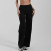Leggings negros acampanados