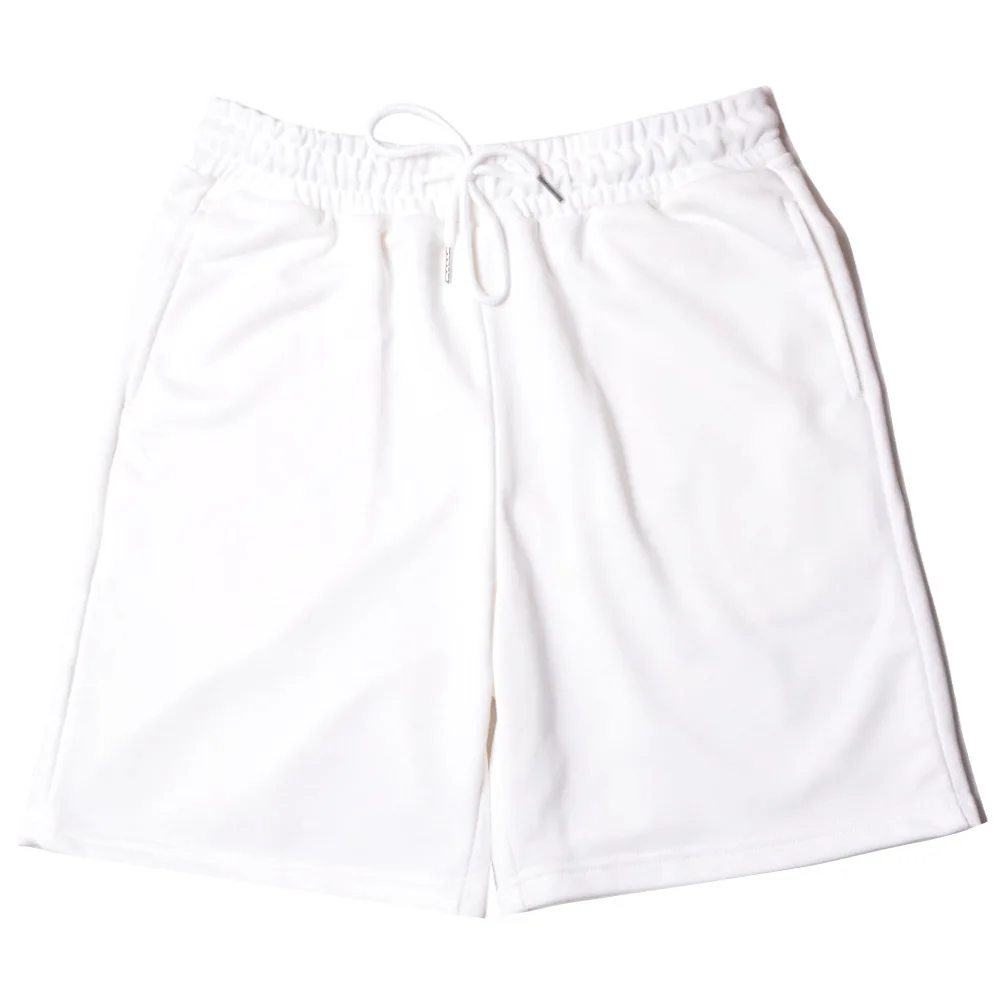 Velkoobchodní zakázkové jednobarevné letní streetwear fleecové unisex bavlněné polyesterové basketbalové pánské kraťasy590_voghion.com