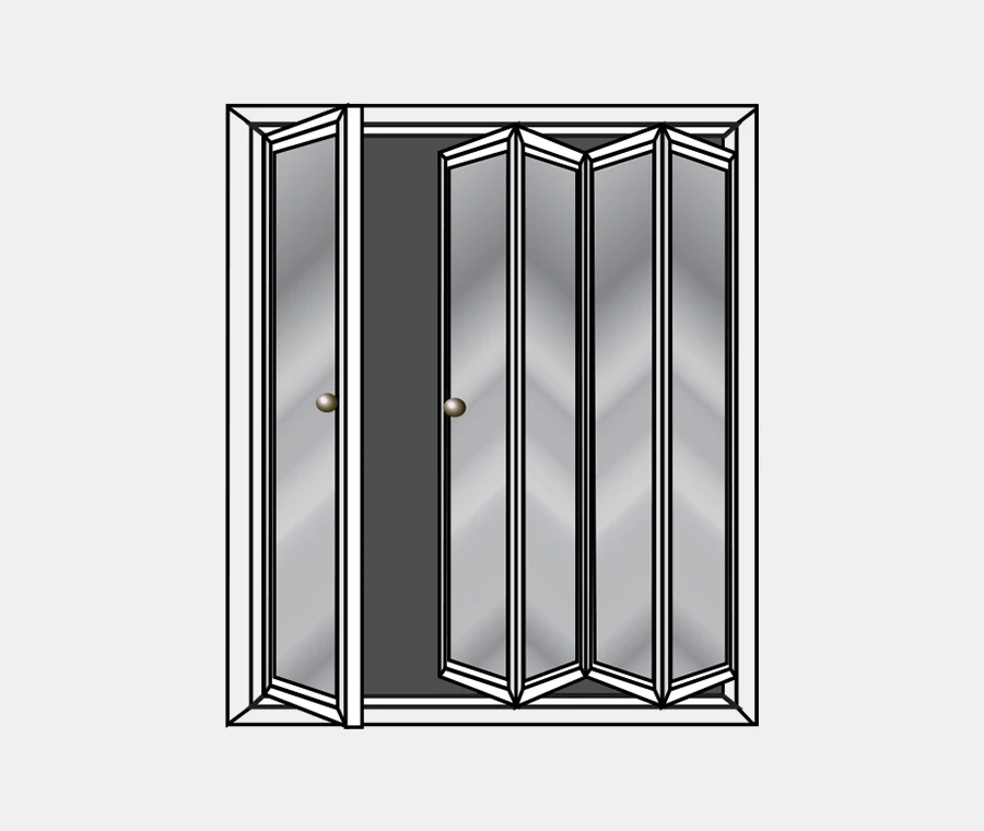 Casement Windows - UPVC Profile, Italian Style, Tempered Glass