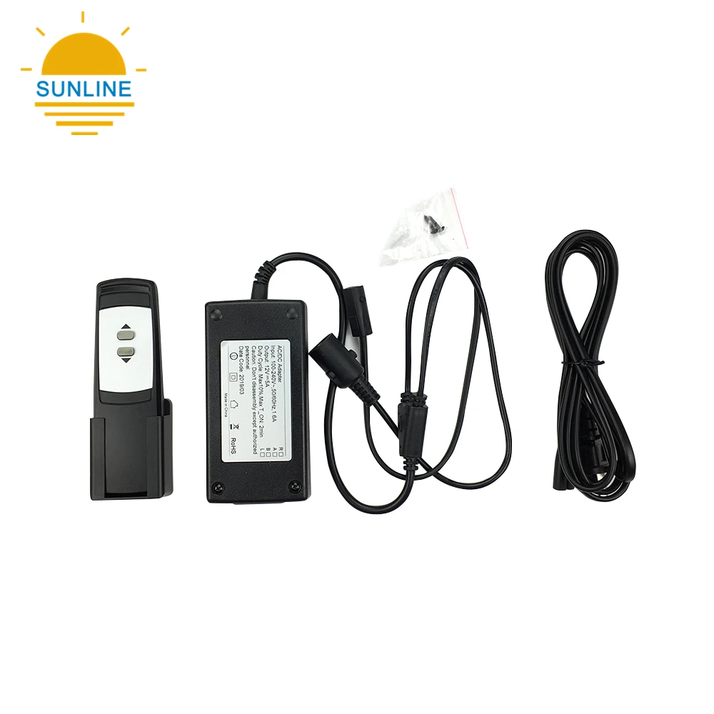 Electric Linear Actuator for Projector Lift with Adjustable Stroke