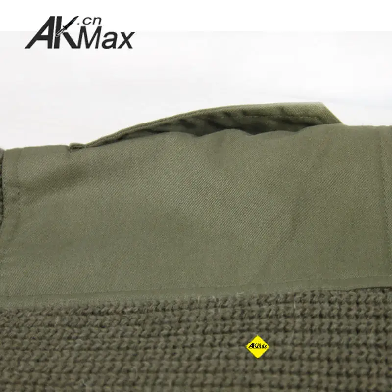 AKmax Custom  Unisex Sweaters With Elbow Patches Wool Pullover Sweater Men's Sweater Pullover
