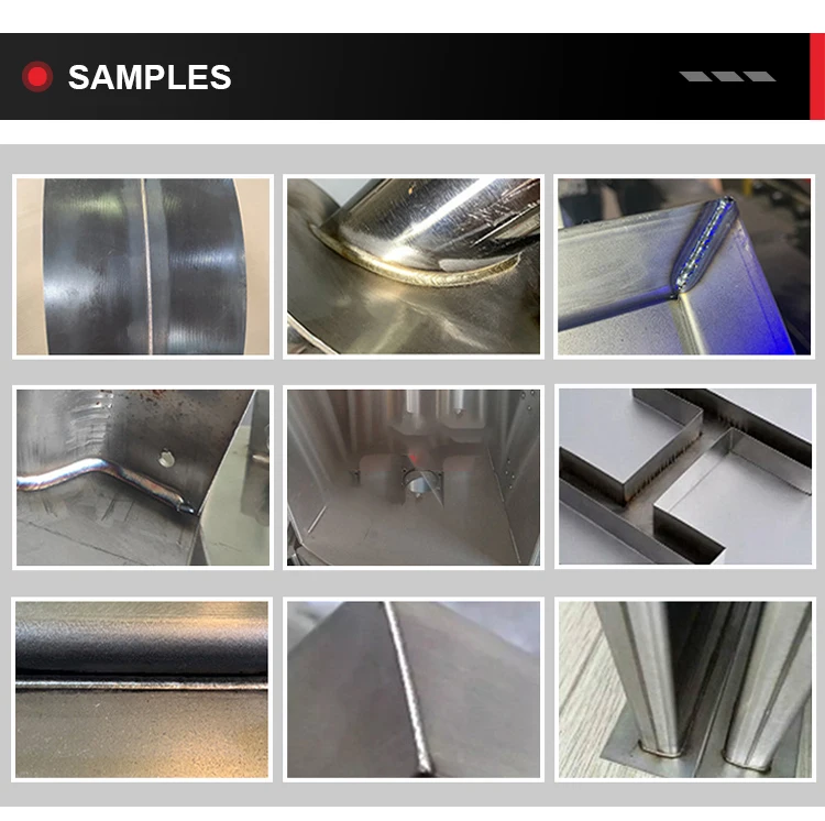 Handheld Fiber Mini Welding Machine Laser Spot Welder 1000w 1500w 2000W 3000W Laser Welding Machine for Stainless Steel Sheet