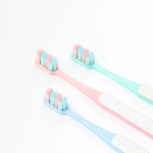 Super Thin Adult 10k+ Bristles Premium Toothbrush Best Seller Asia Rubber Handle Anti-slip New Style Tooth Brush Adult