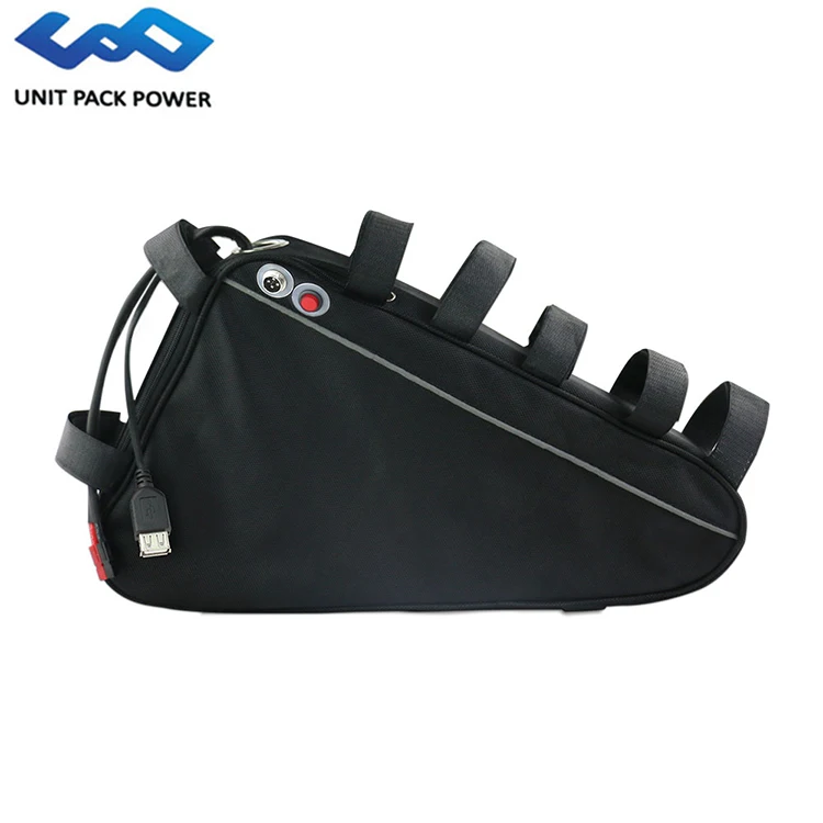Super Power 52V 72V Triangle Battery Electric Motorcycle Lithium Battery With USB Charging Port Battery for Bike