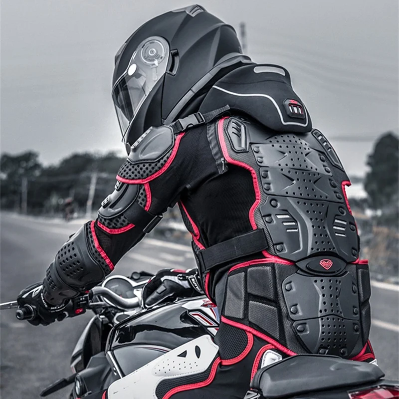 Motorcycle Rider Full Body Protection Suit Motorcycle High Foaming
