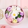 New camellia small round box (purple)