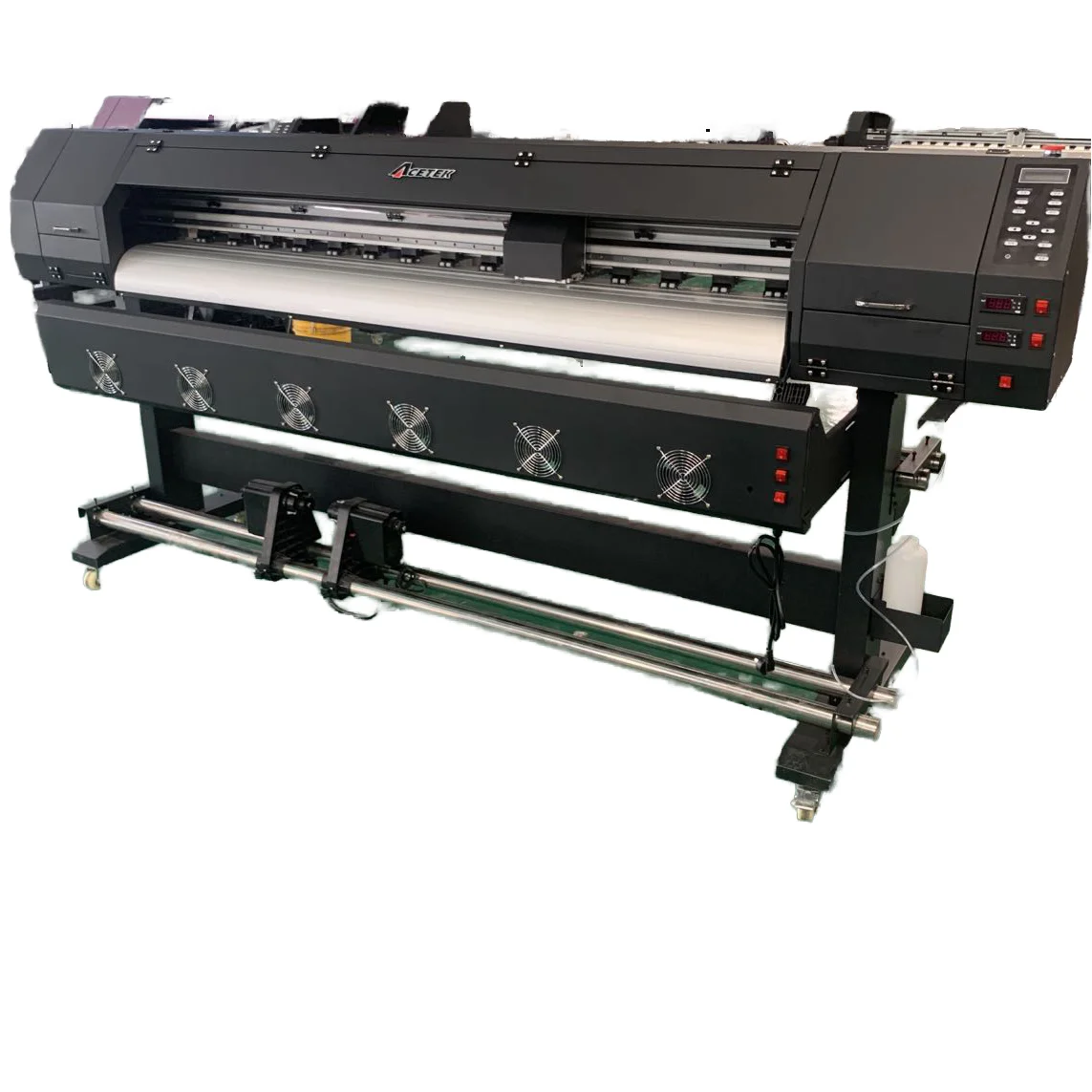 For Automatic Flex Banner Sublimation Printing Machine with Eco Solvent Ink XP600 Head