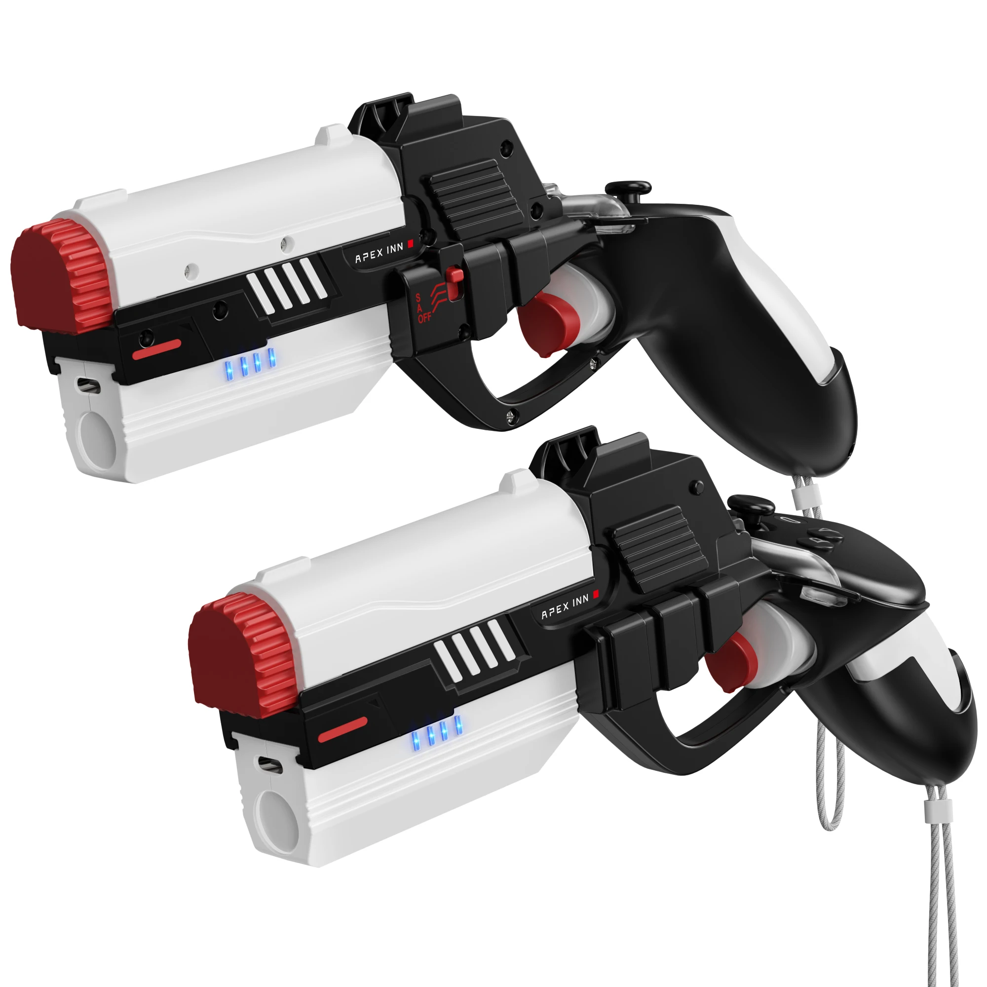 APEXINNO Haptic Gun Stock Cover for Meta Quest 3 Controllers