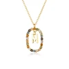 M gold neclace