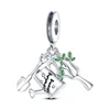 Ktc044-tree shower head bead string 925 silver