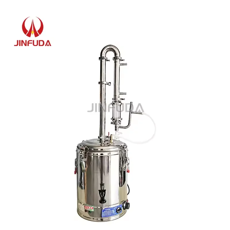 Low Budget Essential Oil Distiller for Lemongrass Cheap Natural Plant Extraction Unit Perfume Distillation Equipment
