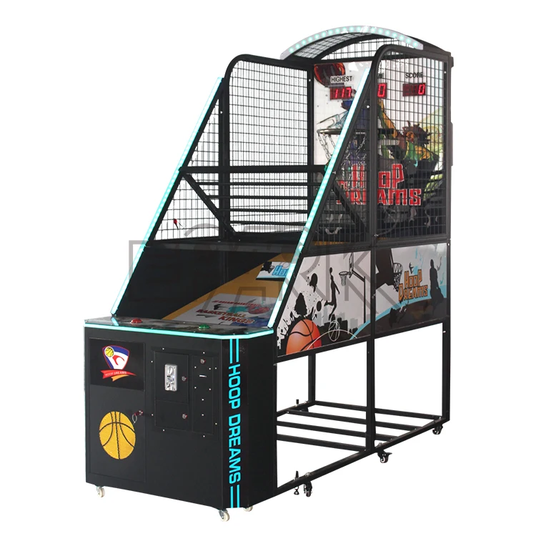Quality Extreme Fun Park Machines with Timer Board EPARK Folding Street Basketball Game Machine for Arcade